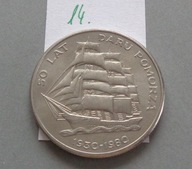 20 złotych z 1980 roku DAR POMORZA , ŁADNE , - UNC