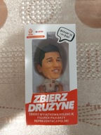 Figurka Robert Lewandowski łączy nas piłka