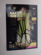 Karta topps match attax autograf Bayer Leverkusen Champions League Hradecky