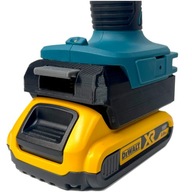 Adapter do narzędzi Makity 18V pasuje do baterii Dewalt XR