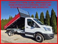 Ford Transit 2.0 170KM Wywrotka 3-stronna kiper 3.8m Klima 166tys Sprowadz