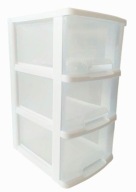 REGAŁ Z SZUFLADAMI NA KÓŁKACH KONTENER POJEMNIK ORGANIZER SZAFKA