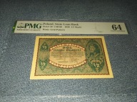 1920 1/2 marki PMG 64