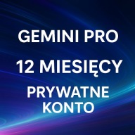 GEMINI AI PRO – 12 MIESIĘCY | ROK | Google One 2 TB | AI VEO 3 | FLOW | AI