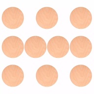 Koło z otworem 10szt 9cm DEKOR szlifowane decoupage