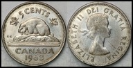 MNB - KANADA 5 Centów 1963 # st 2-