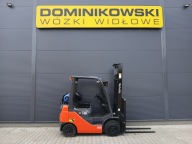 WÓZEK WIDŁOWY TOYOTA 02-8FGF18 2018R. LPG DUPLEX WYNAJEM SPRZEDAŻ SERWIS