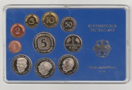 Niemcy NRF zestaw 10 szt 1980 J stan PP UNC