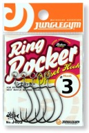 Offsetowe Japońskie haki haczyki JUNGLEGYM Ring Rocker przynęta 3