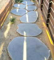 Czarne Płyty Bazaltowe Owalne Stepy Kamień Ścieżka Bazalt IMPERIUM KAMIENIA