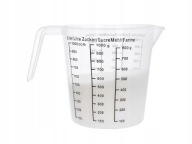 MIARKA KUCHENNA DZBANEK kubek pojemnik podziałka SKALA 1000 ml