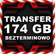 TRANSFER CHOMIKUJ 174 GB BEZTERMINOWO
