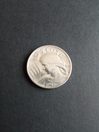 2 zł ŻNIWIARKA z 1925 roku Filadelfia bez kropki