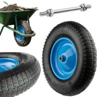 KOŁO DO TACZKI 4.00-8 6 PR Z DĘTKĄ BEGRIS Z OŚKĄ 250KG WYTRZYMAŁE