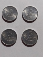 POLSKA MONETA 5 GROSZY 1971 ROK Z WORECZKA MENNICZEGO