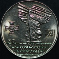 10 zł 1971 - Powstanie Śląskie - mennicze