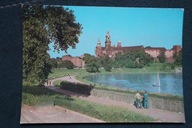 KRAKÓW WAWEL WIDOK OD STRONY WISŁY