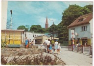 Międzyzdroje ulica Cepelia NEONY 1985r.