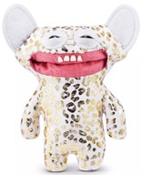 Oryginalny pluszak zabawka Fuggler Brzydki potwór Gold monster zębami