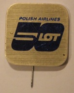 LOT - POLISH AIRLINES 50 LAT LOT - PRZYPINKA