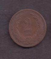 Węgry - 2 Filler 1895 rok