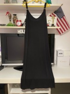 S SUKIENKA F&F CZARNA LEJACA NA RAMIĄCZKACH ROZCIĘCIA