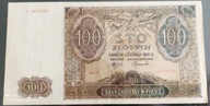100 zł. 1941 seria A stan +II Generalna Gubernia