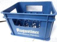 Skrzynka po piwie niemieckim AUGISTINER BRAU MUNCHEN J.W. GEGRUNDET 1328