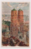 Wrocław KATEDRA ok.1905r. MALARSKA KLEY b236