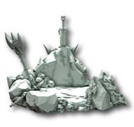(CnP) - Terrain - Riders of Doom - Base - (3DPT)
