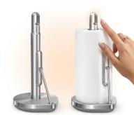 Simplehuman Stojak na Ręczniki Papierowe z Ramieniem Napinającym / Srebrny