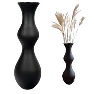 WAZON PODLOGOWY WYSOKI DUZY SZKLANY BOHO RECZNIE WYKONANY EKOLOGICZNY