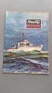 Mały Modelarz 2/1973 Niszczyciel ORP BURZA (nierozcięty)