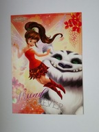 Dzwoneczek i bestia z Nibylandii - animacja Disney - pocztówka