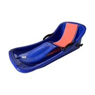 Sanki Ślizgi dla dzieci z podparciem i hamulcem kolor niebieski AGA zabawa