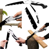 PIŁA OGRODOWA RĘCZNA SKŁADANA DO GAŁĘZI DREWNA ZE STALI MANGANOWEJ 250MM