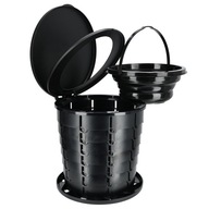 Toaleta turystyczna przenośna WC wiadro na działkę 10 l