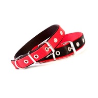 Obroża dla psa materiałowa Dingo podwójnie szyta S (32-42 cm) WYPRZEDAŻ !!!