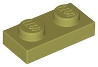 Lego 6016483 3023 1x2 Płytka Olive Green 2szt Nowa