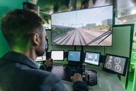 Przejazd symulatorem pociągu ECOSAFE + spotkanie z twórcami oprogramowania