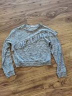 Szara bluzka z falbanką CANDY S