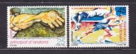 ANDORA, hiszpańska poczta ** Sport, igrzyska małych krajów Europy Mi 219-20