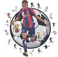 Lamin Yamal FC Barcelona Drewniane Puzzle Messi Barca Prezent Lewandowski