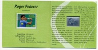 A48807)Tenis: Austria 2852** + Silbermarke** Roger Federer
