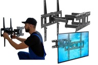 Uchwyt na telewizor Ergosolid Redox-K35 wieszak obrotowy 32-70 cali mocny