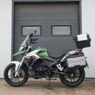 Junak RX One Junak RX One ABS125 motocykl Kufry turystyk RATY kat A1 B wyg