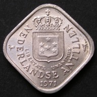 Antyle Holenderskie 5 centów 1971