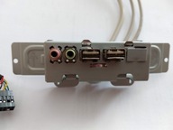 Panel do obudowy PC 2xUSB + audio S01