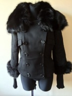 CHRISTIAN DIOR KURTKA DAMSKA Z FUTREM