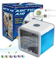 Wentylator stołowy MOMIX KLIMATYZER NA WODĘ WENTYLATOR biały